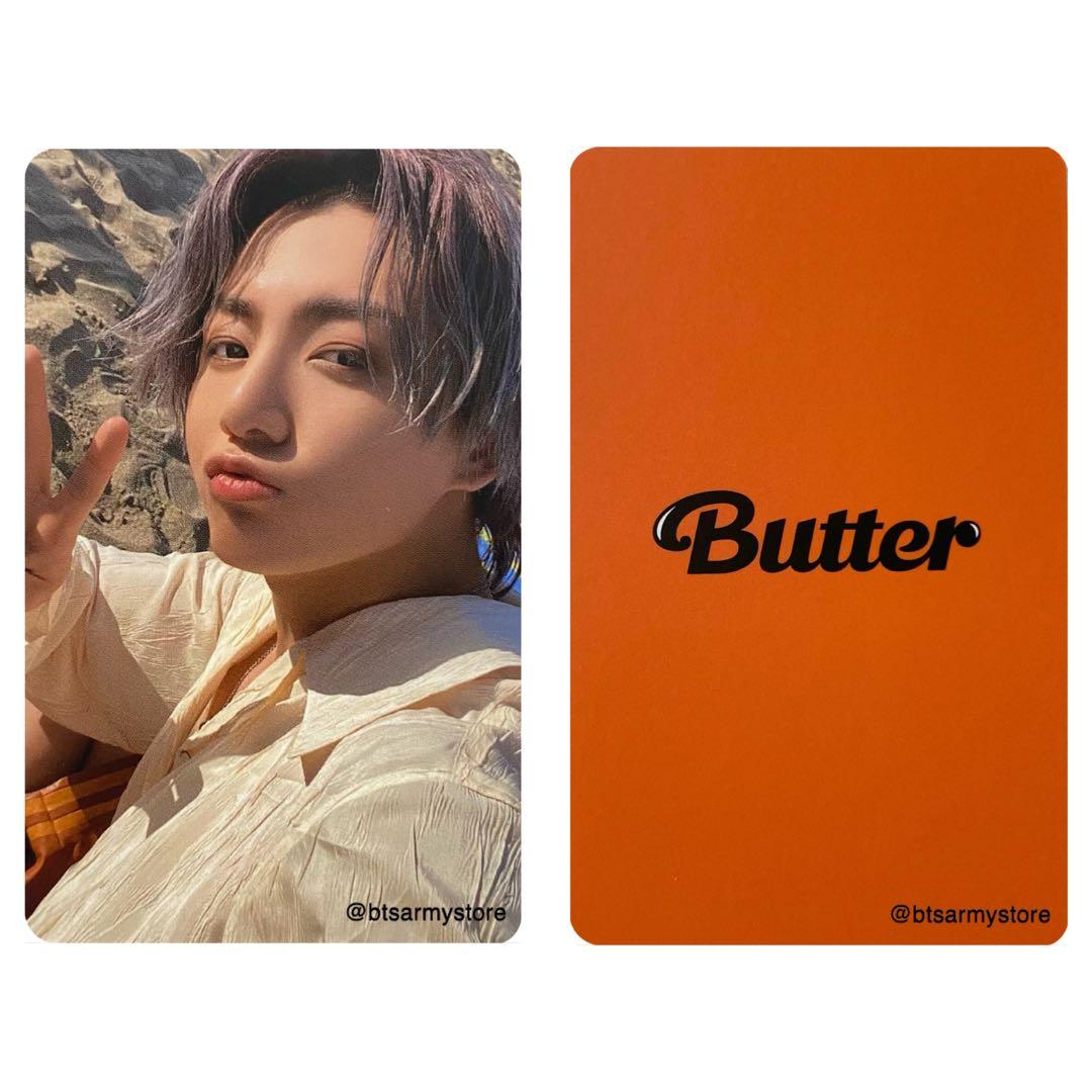 BTS Butter トレカ ジョングク グク JK Peaches 【SALE／77%OFF】 - K