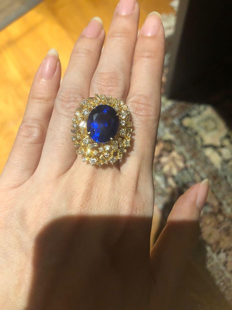 Gia discount certified tanzanite