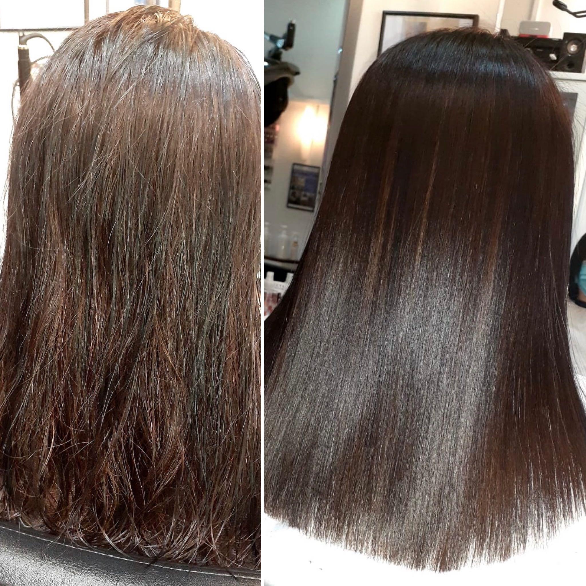 K Gloss Keratin Straightening Or Organic Rebond Argan Oil Hair Treatment