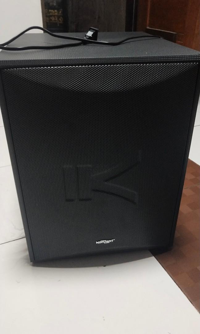 Konzert KS 12 Active Sub Audio Soundbars Speakers Amplifiers