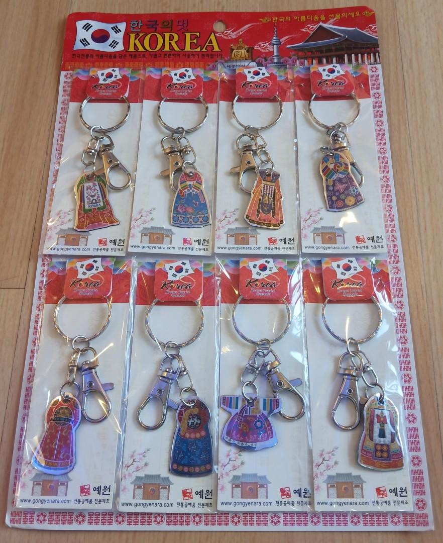 Korean keychain clearance souvenir