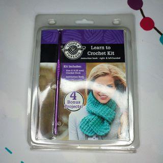 BN: Learn to Crochet Kit by Loops and Threads