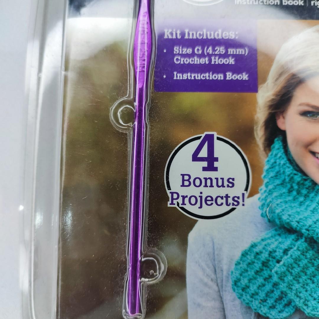 BN: Learn to Crochet Kit by Loops and Threads (Category: Handmade Craft) located in Rizal. Submitted by everythingfancy.ph (Listing ID 1102731280, Image 3). Description: item from US 🇺🇸.