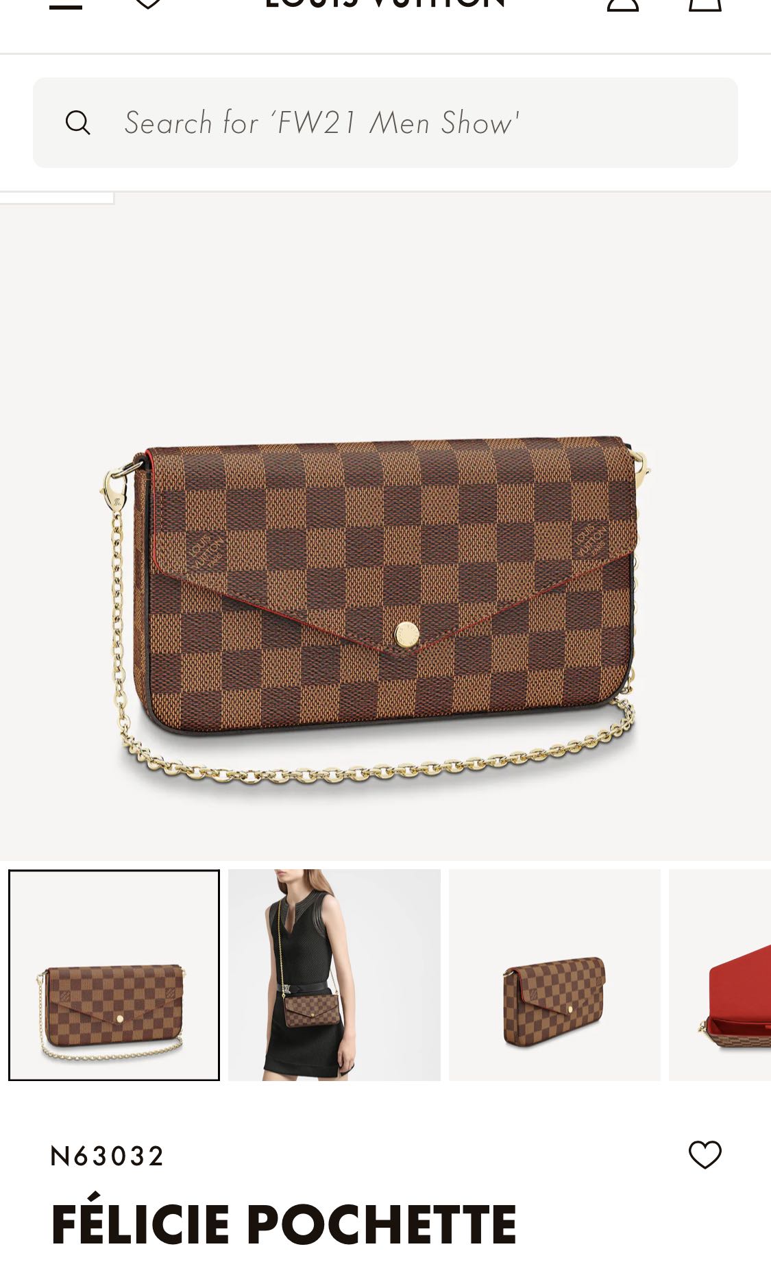 Louis Vuitton Pochette Felicie inserts, Luxury, Bags & Wallets on Carousell