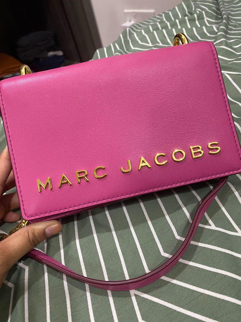 Marc jacobs double hotsell take leather crossbody