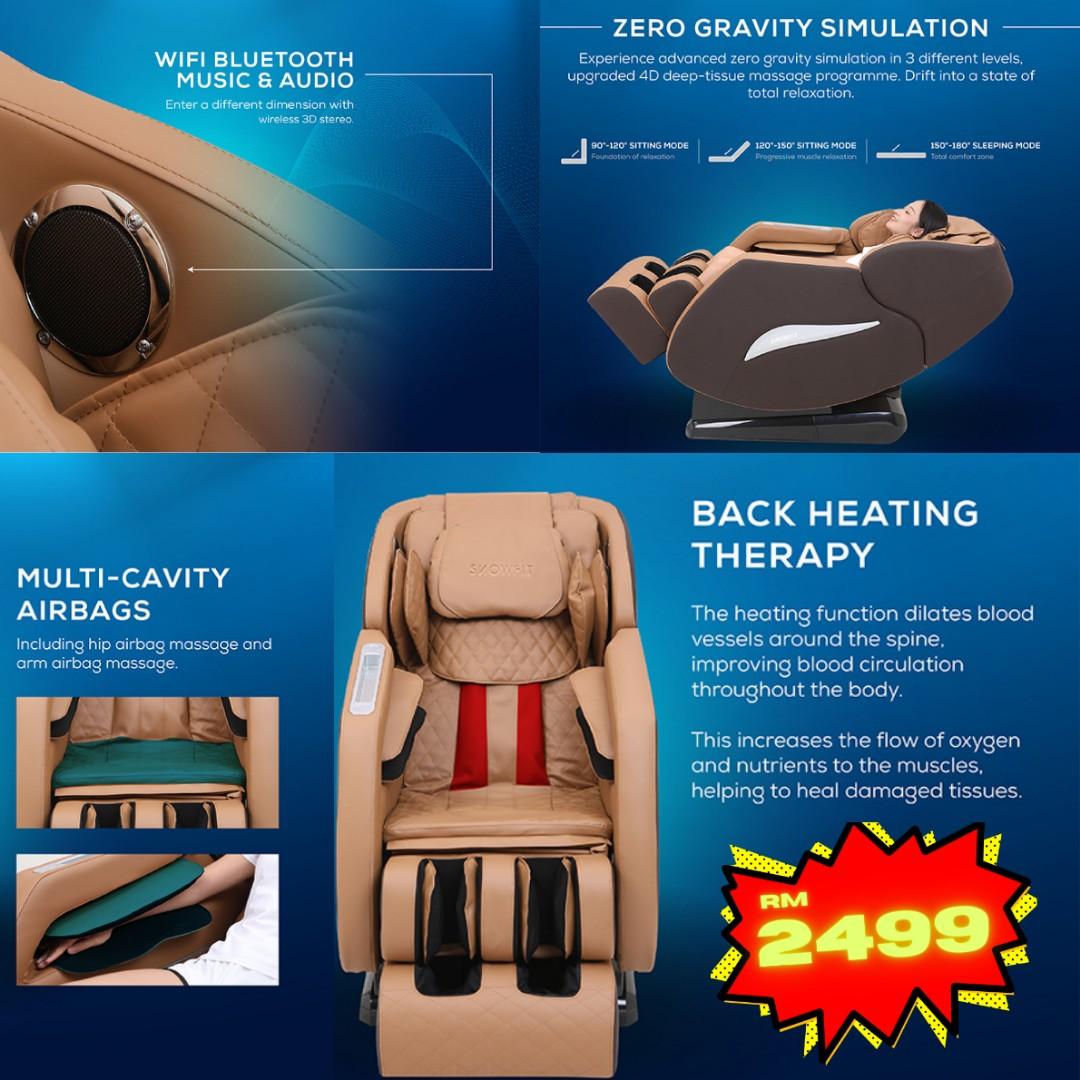 Massage chair Kerusi Urut 6D SnowFit Oasis