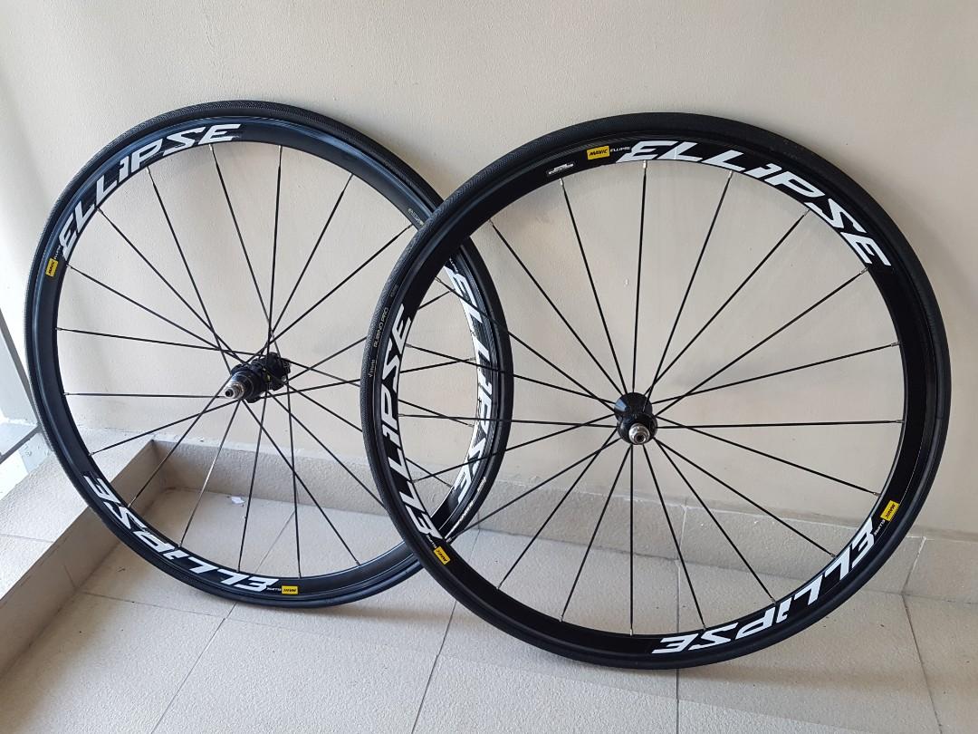 Mavic Ellipse Track Wheelset, Sports Equipment, Bicycles & Parts ...