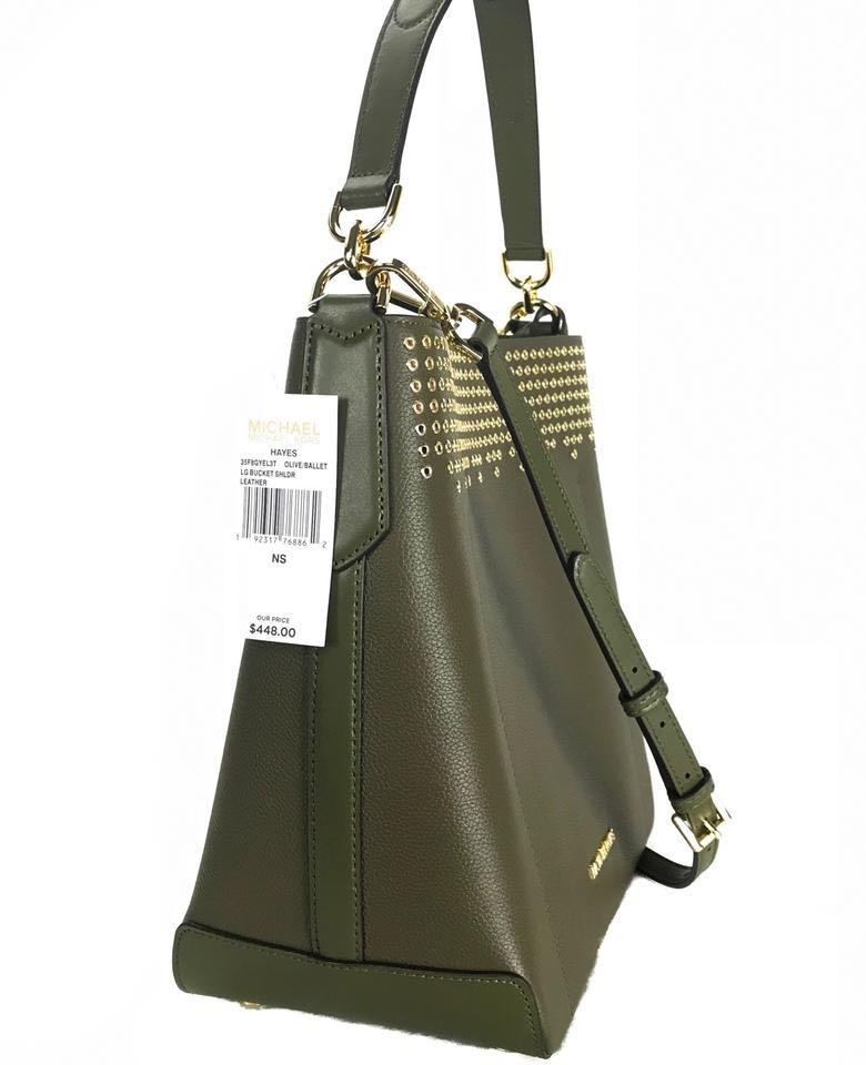 Michael kors hot sale hayes large bucket