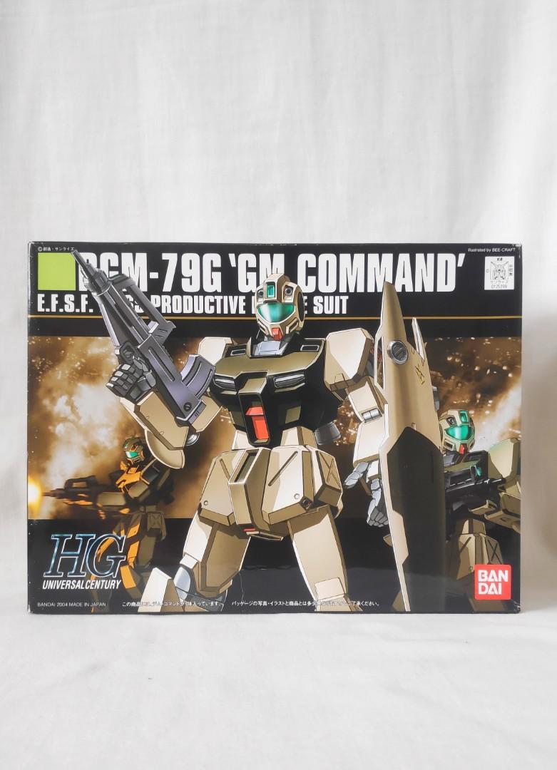 Mobile Suit Gundam Uc 0080 War In The Pocket Rgm 79g Gm Command Hg High Grade 1 144 Last Stock Hobbies Toys Toys Games On Carousell