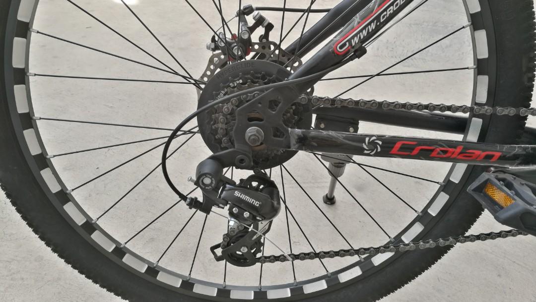 Mountain bike MTB Crolan 500 under 3 months Sports Equipment Bicycles Parts Bicycles on Carousell