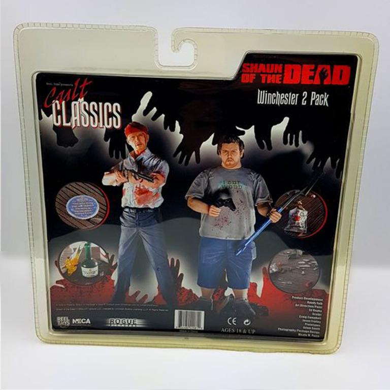 NECA Cult Classics Shaun of Dead Winchester 2 Pack Shaun Zombie Ed, Hobbies & Toys, Collectibles