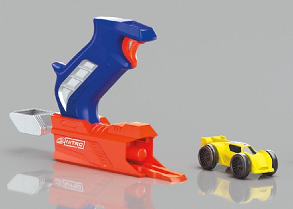 Nerf Nitro Throttleshot Blitz Blue Hobbies Toys Toys Games