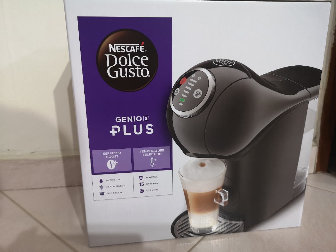 NESCAFE Dolce Gusto Genio S Plus Automatic Coffee Machine Black, TV