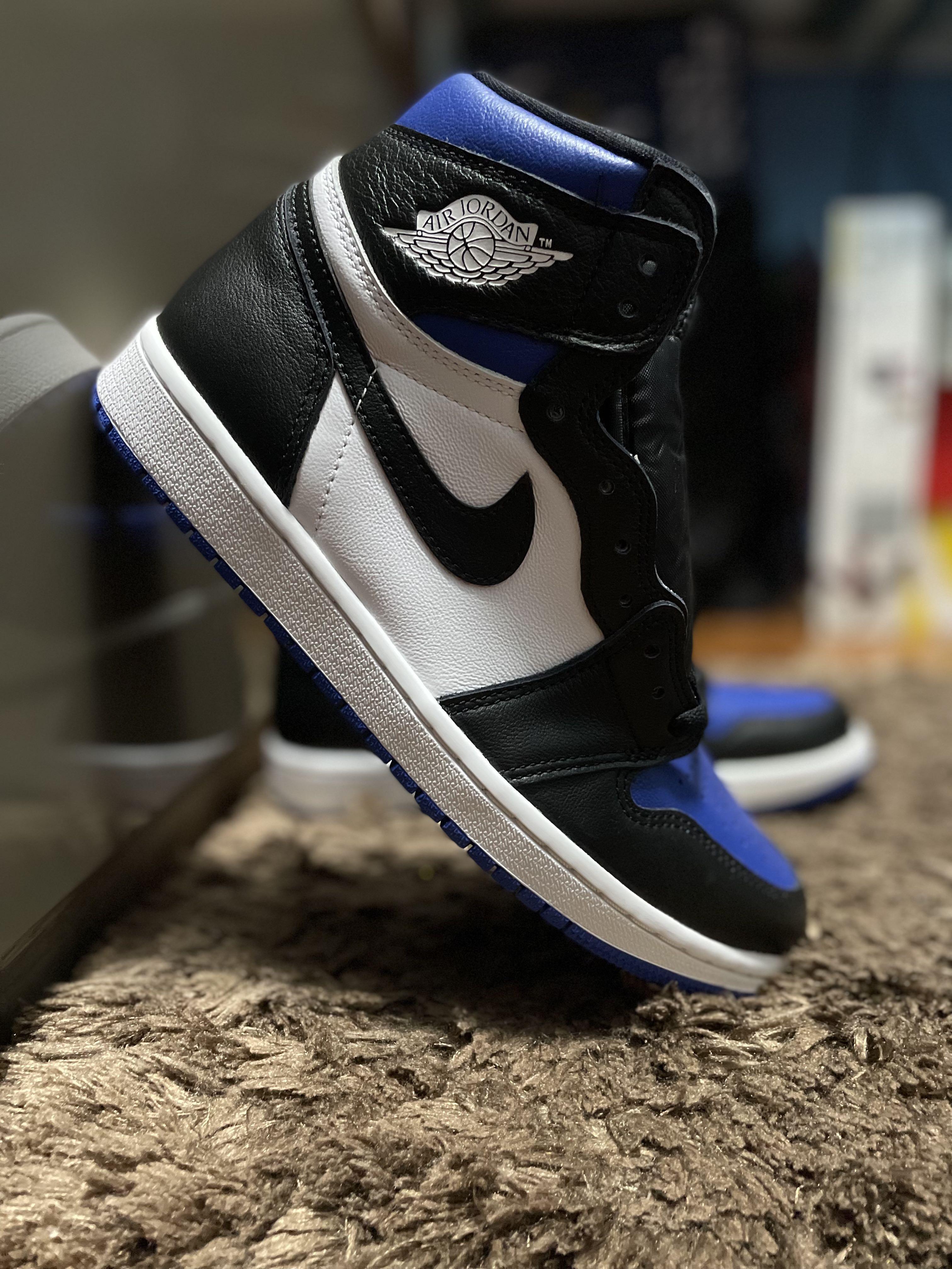 Nike air jordan 1 high og royal online toe