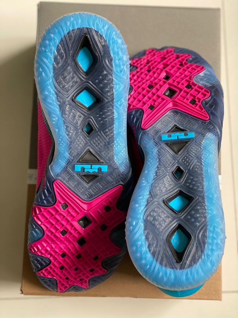 Lebron neon shoes best sale