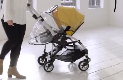 Svaghed Globus Der er behov for Original Bugaboo Bee rain cover, Babies & Kids, Going Out, Strollers on  Carousell