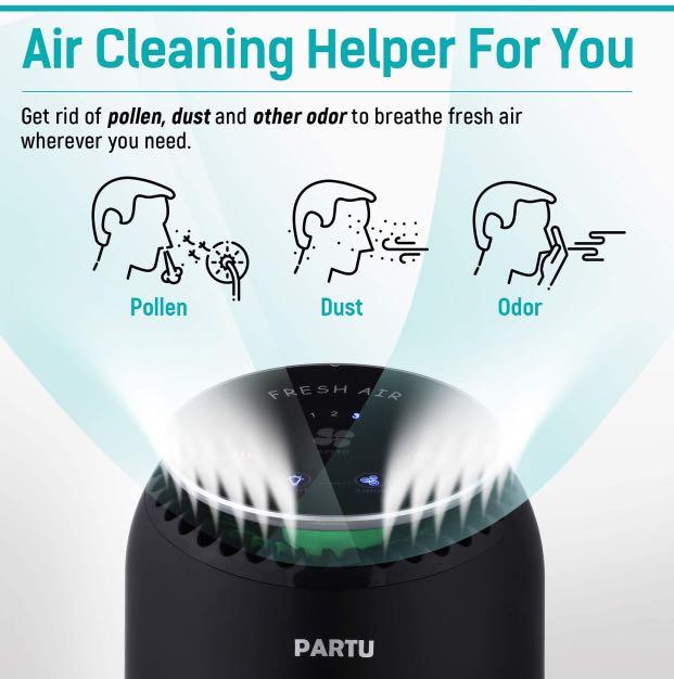 PARTU Air Purifier BS08, TV & Home Appliances, Vacuum Cleaner