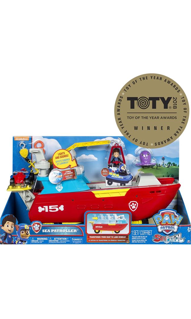 Paw patrol sea patroller nz cheap