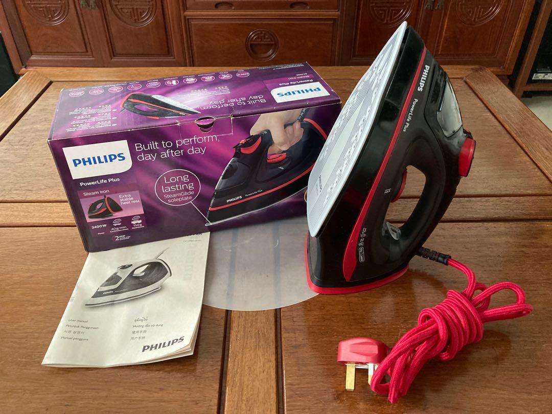 Philips perfectcare powerlife steam hot sale iron manual