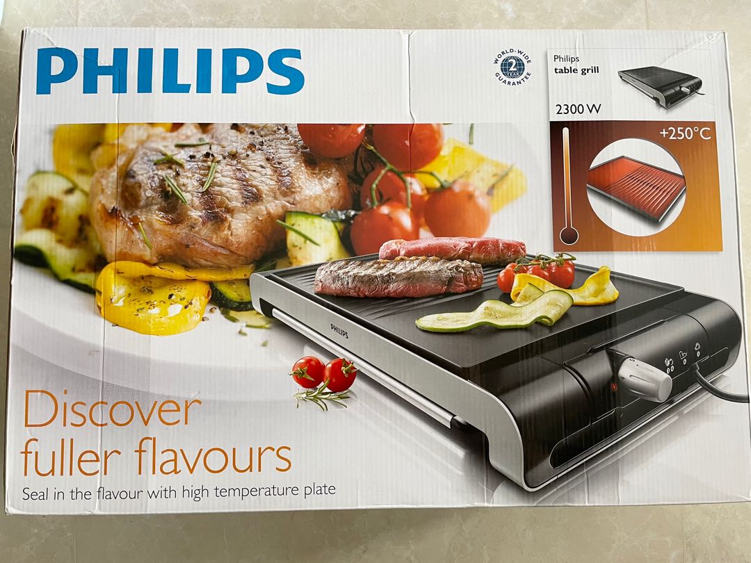 Philips Table Grill HD 4419, TV & Home Appliances, Kitchen Appliances