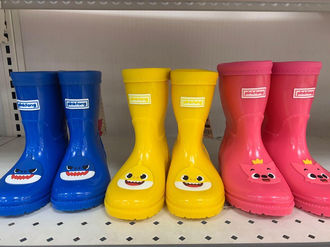 Pinkfong Baby Shark Kids PVC Rain Boot Carousell