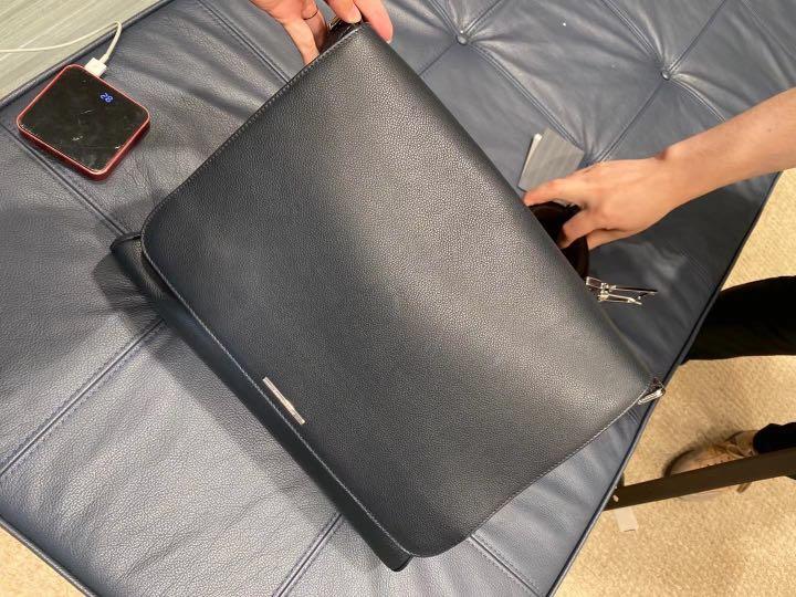 PREORDER ERMENEGILDO ZEGNA Heritage Messenger Bag Luxury Bags