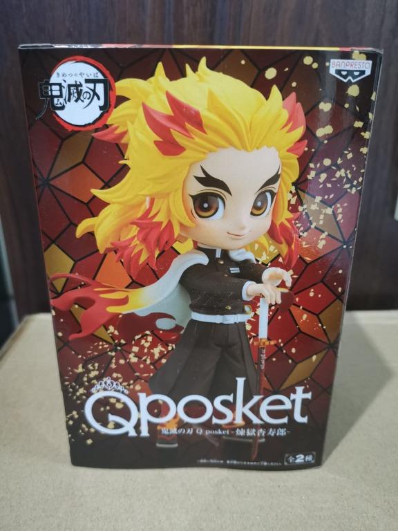 Banpresto Q Posket Demon Slayer Kimetsu No Yaiba Kyojuro Rengoku Toys Games Action Figures Collectibles On Carousell