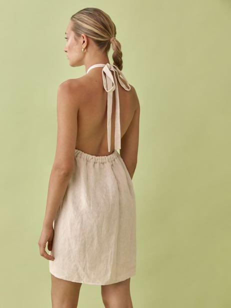 Reformation Maui Linen Dress, Women's Fashion, Dresses & Sets, Dresses on  Carousell
