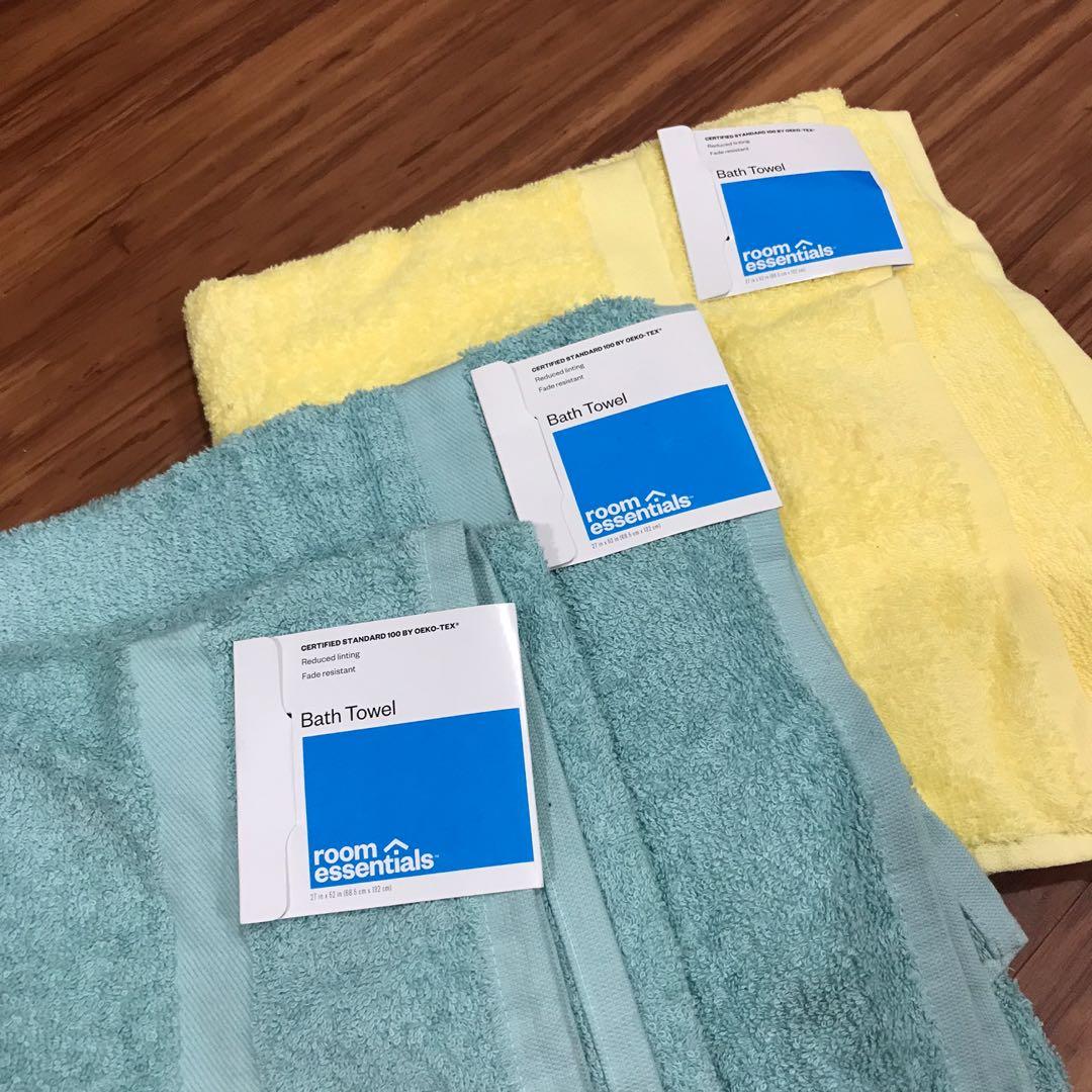 Room essentials hotsell bath towels