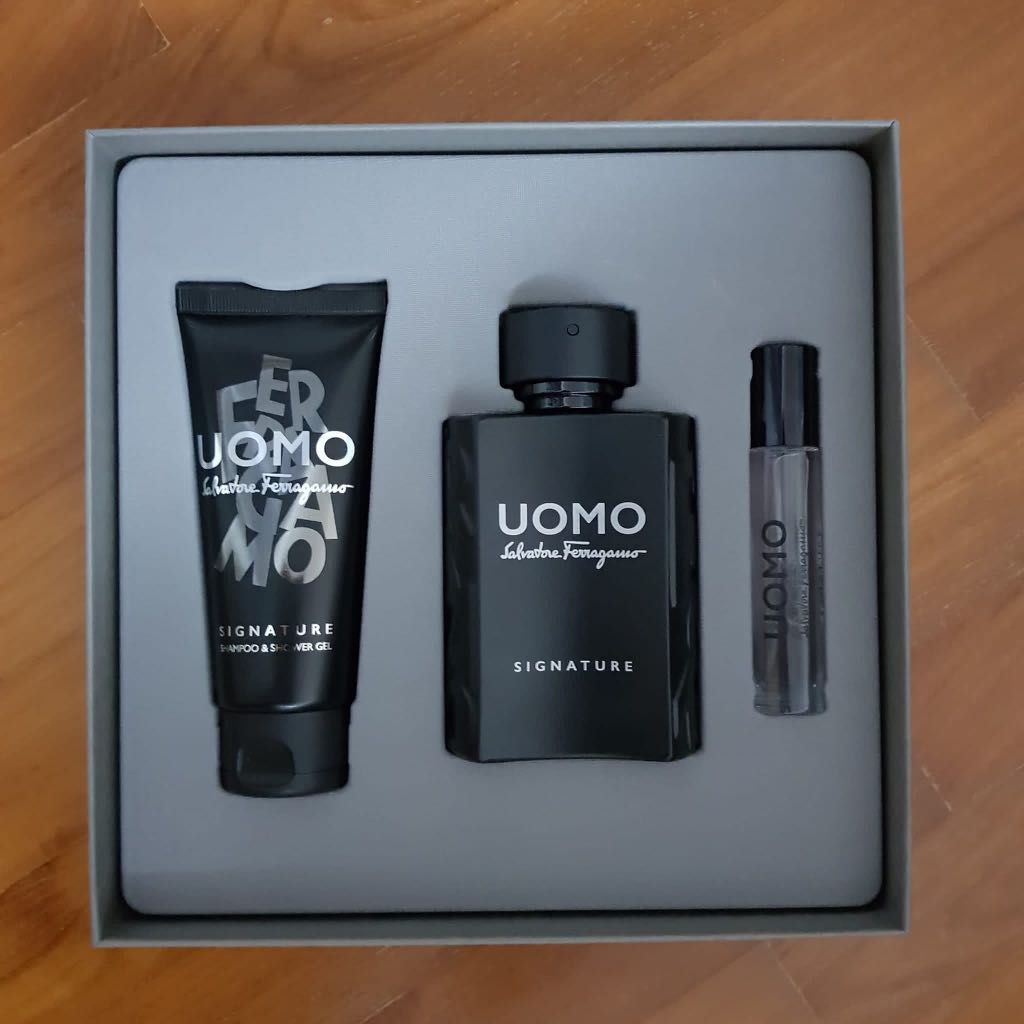 Salvatore Ferragamo Uomo Set Beauty Personal Care Fragrance Deodorants On Carousell