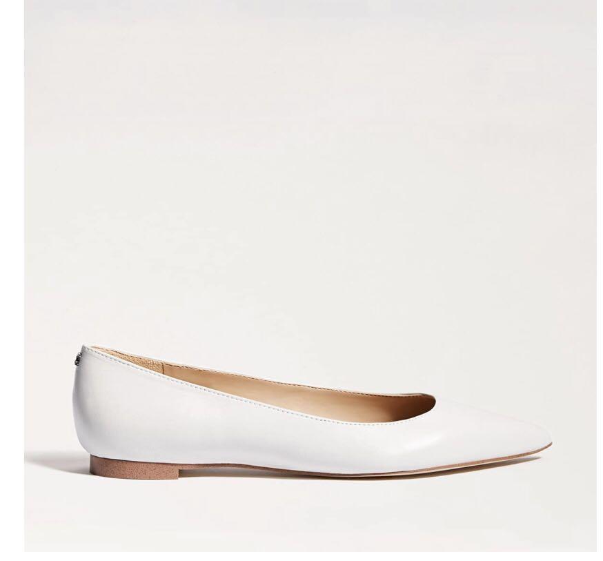 White sam 2024 edelman flats