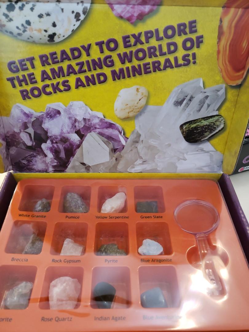 Scholastic amazing rocks and minerals kit sales