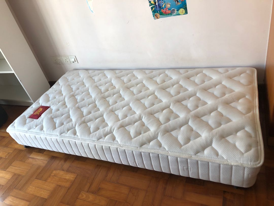 Single Mattress pull out bed, Furniture & Home Living, Furniture, Bed