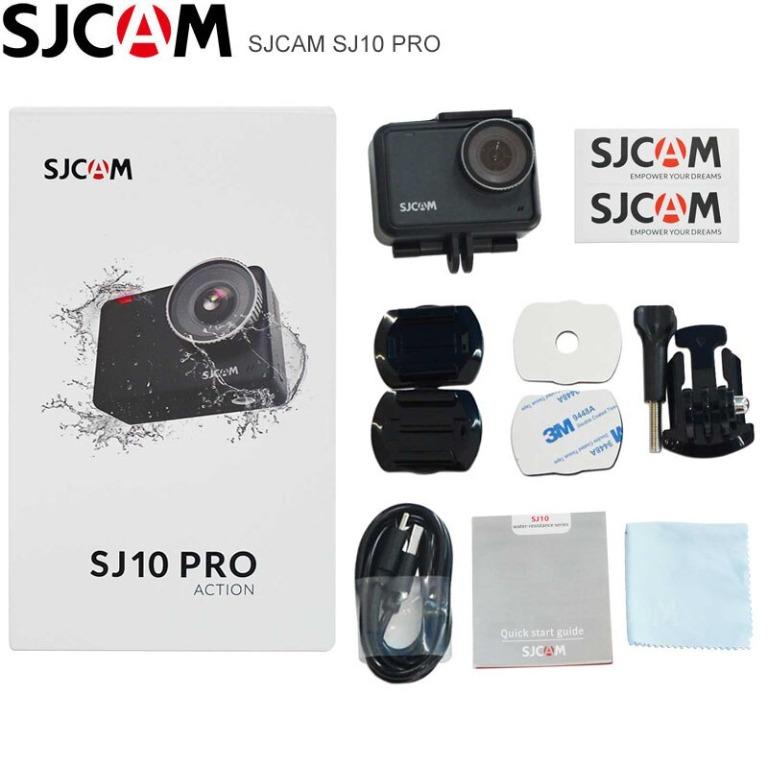 SJCAM SJ10 Pro 4K Action Camera (Category: Video Cameras) located in Taguig. Submitted by urbangizbyinfomax (Listing ID 1102800547, Image 3). Description: SJCAM SJ10 Pro Overview Natively waterproof down to 33' and featuring built-in stabilization and live streaming capability, the SJ10 Pro 4K Action Camera from SJCAM provides an all-in-one 4K solution for vlogging and all your recreational activities. The compact camera captures UHD 4K60 video w