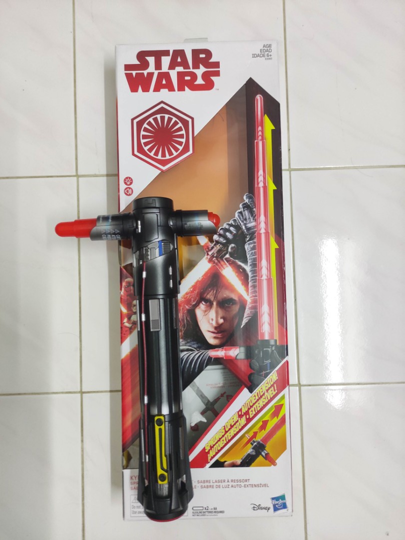 Kylo ren force action on sale lightsaber