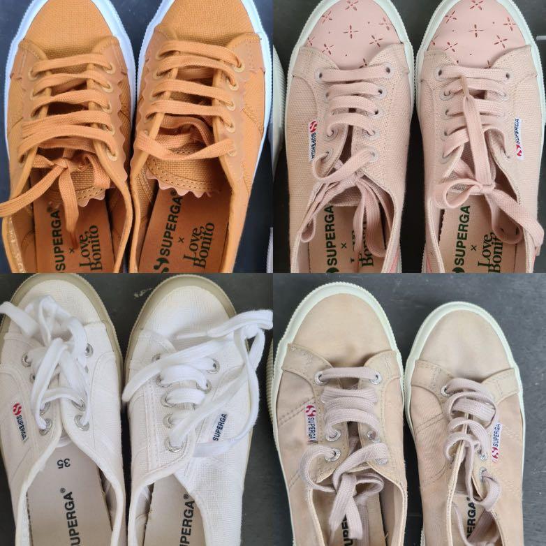 Superga clearance bundle deal Women s Fashion Footwear