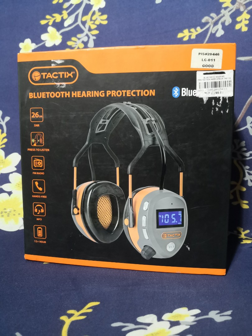 Tactix bluetooth radio ear defenders cheap