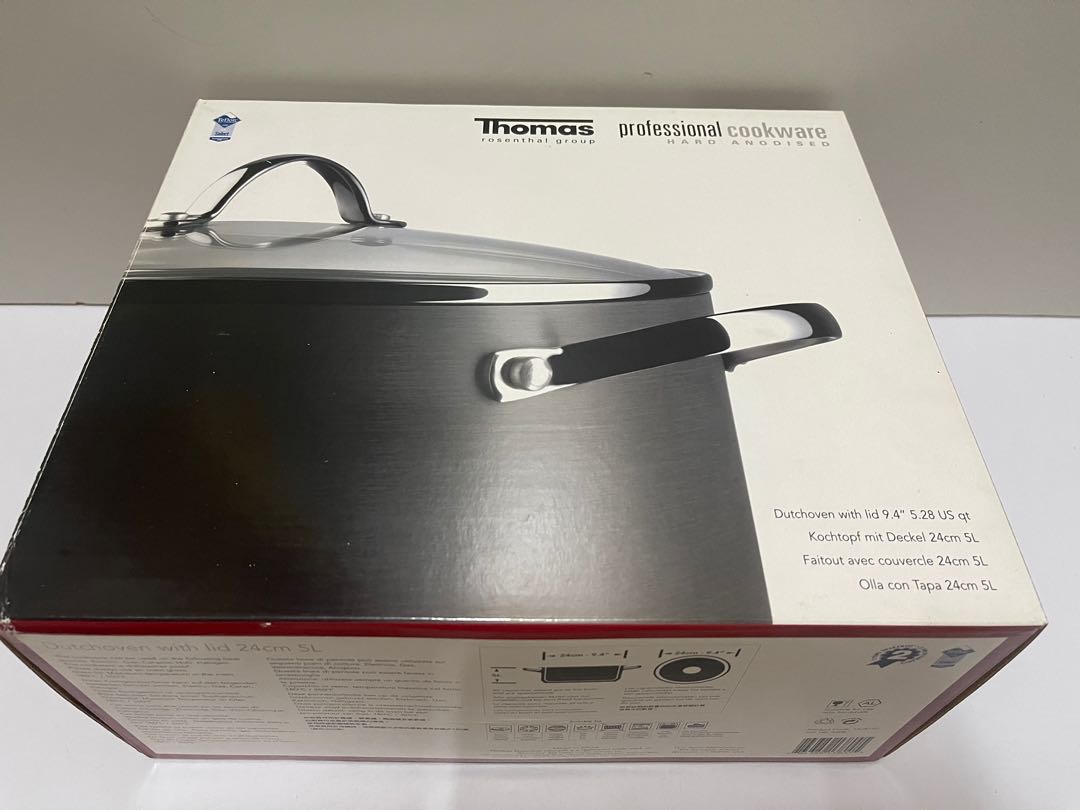 全新Thomas Professional Cookware 24cm 5L, 傢俬&家居, 廚具和餐具, 炊具及配件 - Carousell