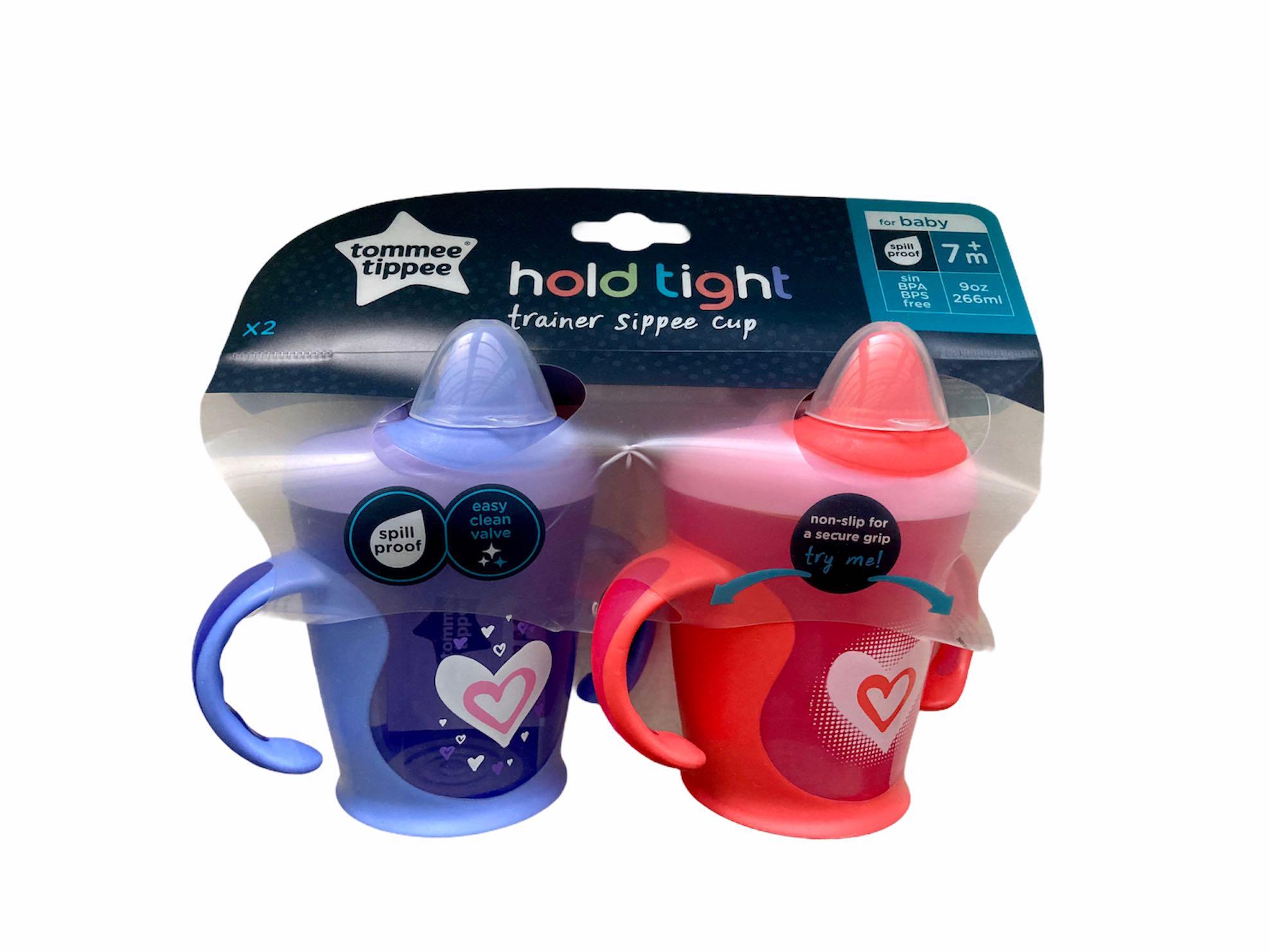 Tommee Tippee Hold Tight Baby Sippy Cup, Spill-Proof