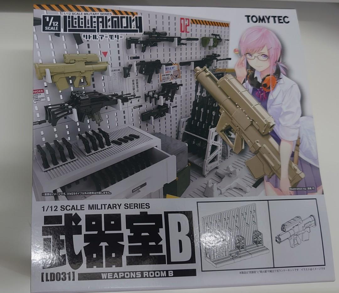 Tomytec 1 12 迷你武裝ld031 武器庫武器室b 興趣及遊戲 玩具 遊戲類 Carousell