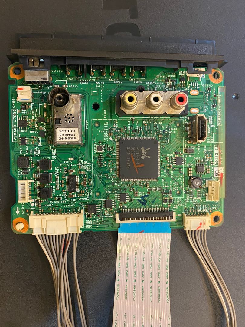 Toshiba tv main board hotsell