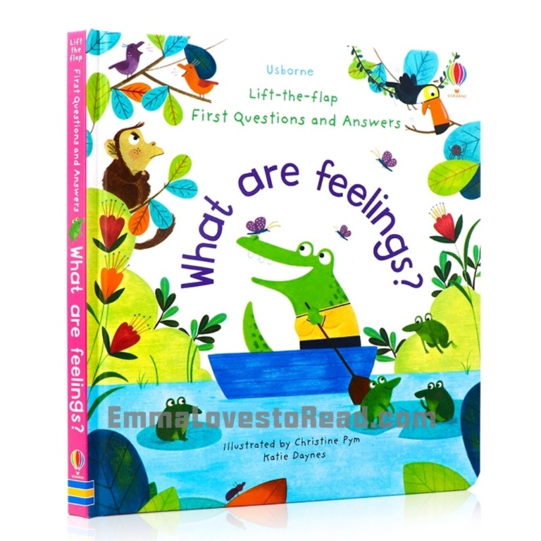 Usborne Lift-The-Flap First Questions & Answers : What are Feelings ...