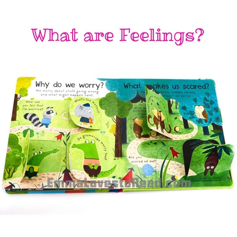 Usborne Lift-The-Flap First Questions & Answers : What are Feelings ...