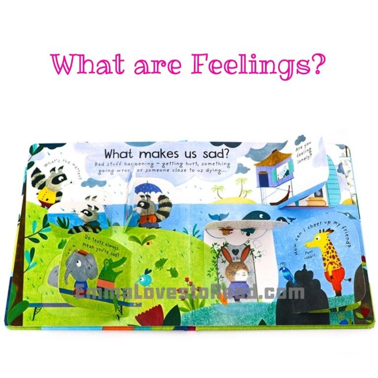 Usborne Lift-The-Flap First Questions & Answers : What are Feelings ...