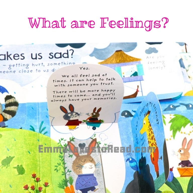 Usborne Lift-The-Flap First Questions & Answers : What are Feelings ...