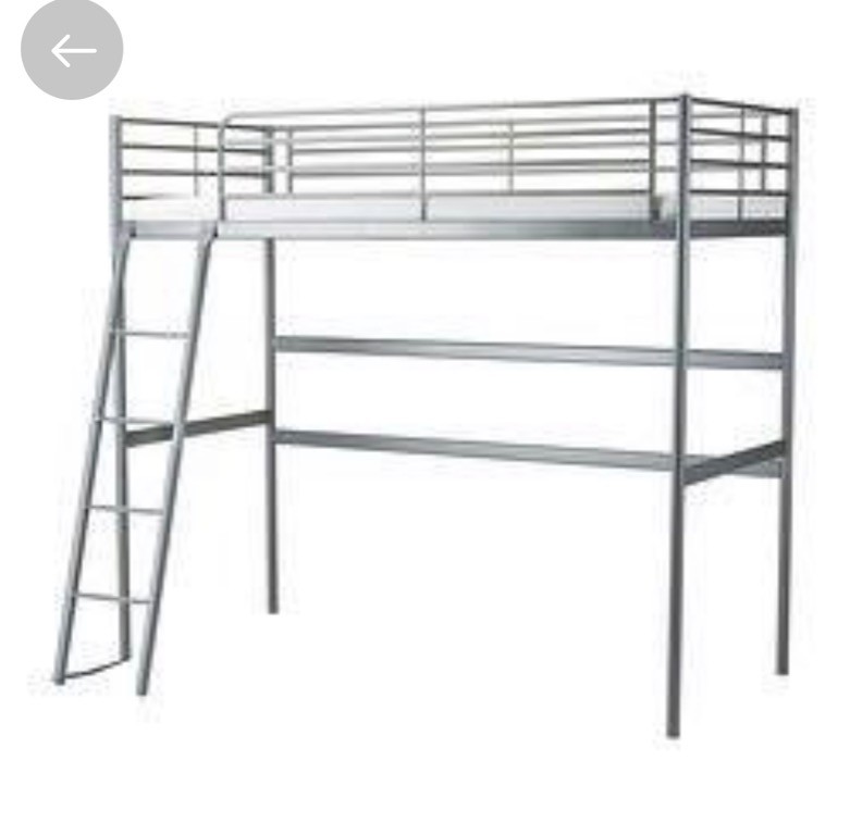 Used Ikea Loft Bed Frame 60, Ikea Metal Bunk Beds Used