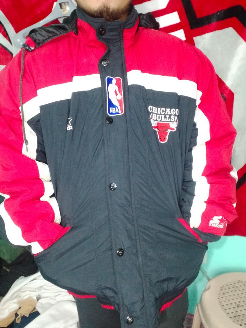Vintage Starter Chicago Bulls Coach Jacket