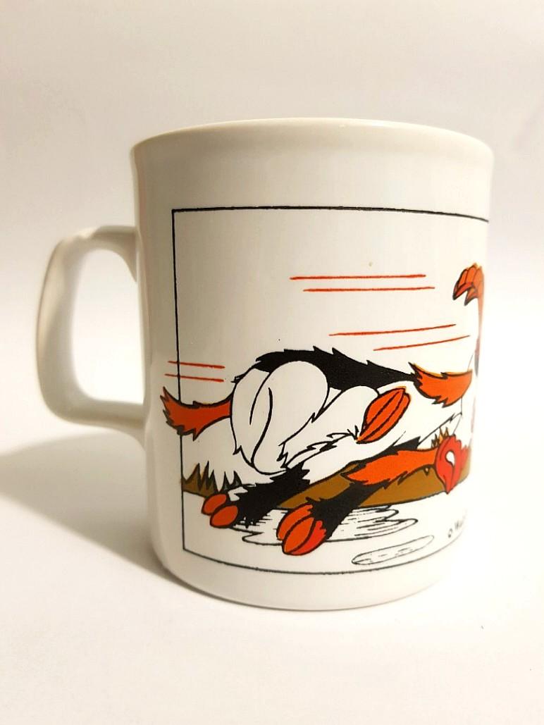 Very Old Coffee Mug donald Duck, Disney, Original 70s Mug, Cup, Drinking Mug,  Vintage England, Kilncraft 