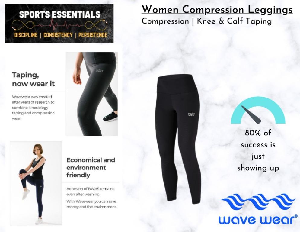  wavewear High Waisted Women's Compression Leggings