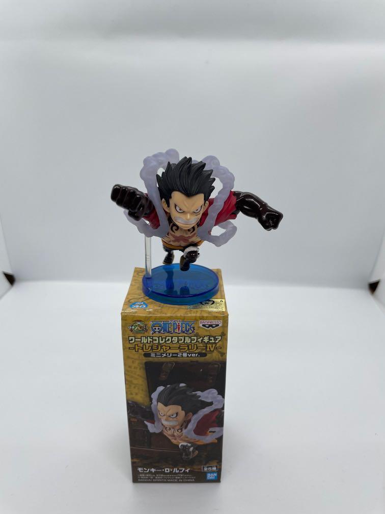 Banpresto One Piece World Collectable Figure Treasure Rally Vol. 1 - A  Monkey D. Luffy Gear 4 (red)
